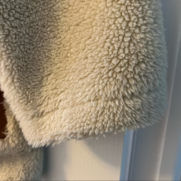 Stand Studio Off-White Faux Shearling Coat - Picture 10 of 13